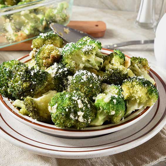 Roasted Broccoli with Parmesan