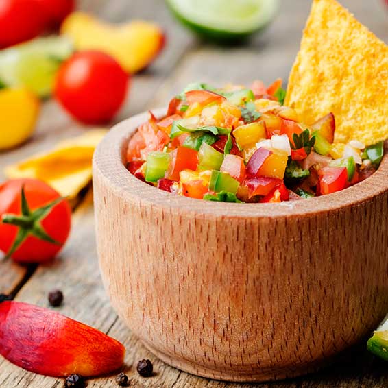Fresh Peach Salsa