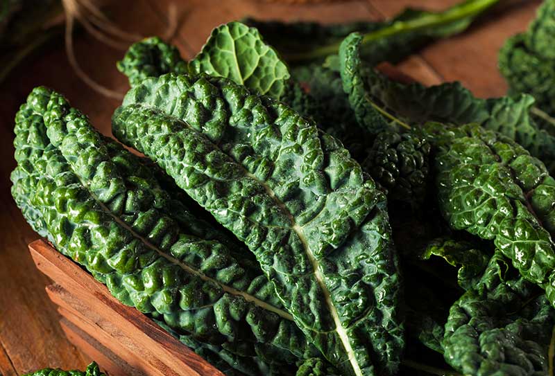 Calcium-Filled Collard Greens
