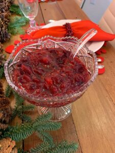 cranberry sauce